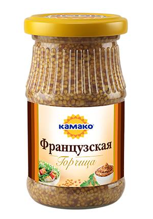 Горчица КАМАКО «Французская» Горчица КАМАКО «Французская»